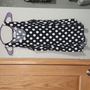 Zenana Polka Dot Tank Top
